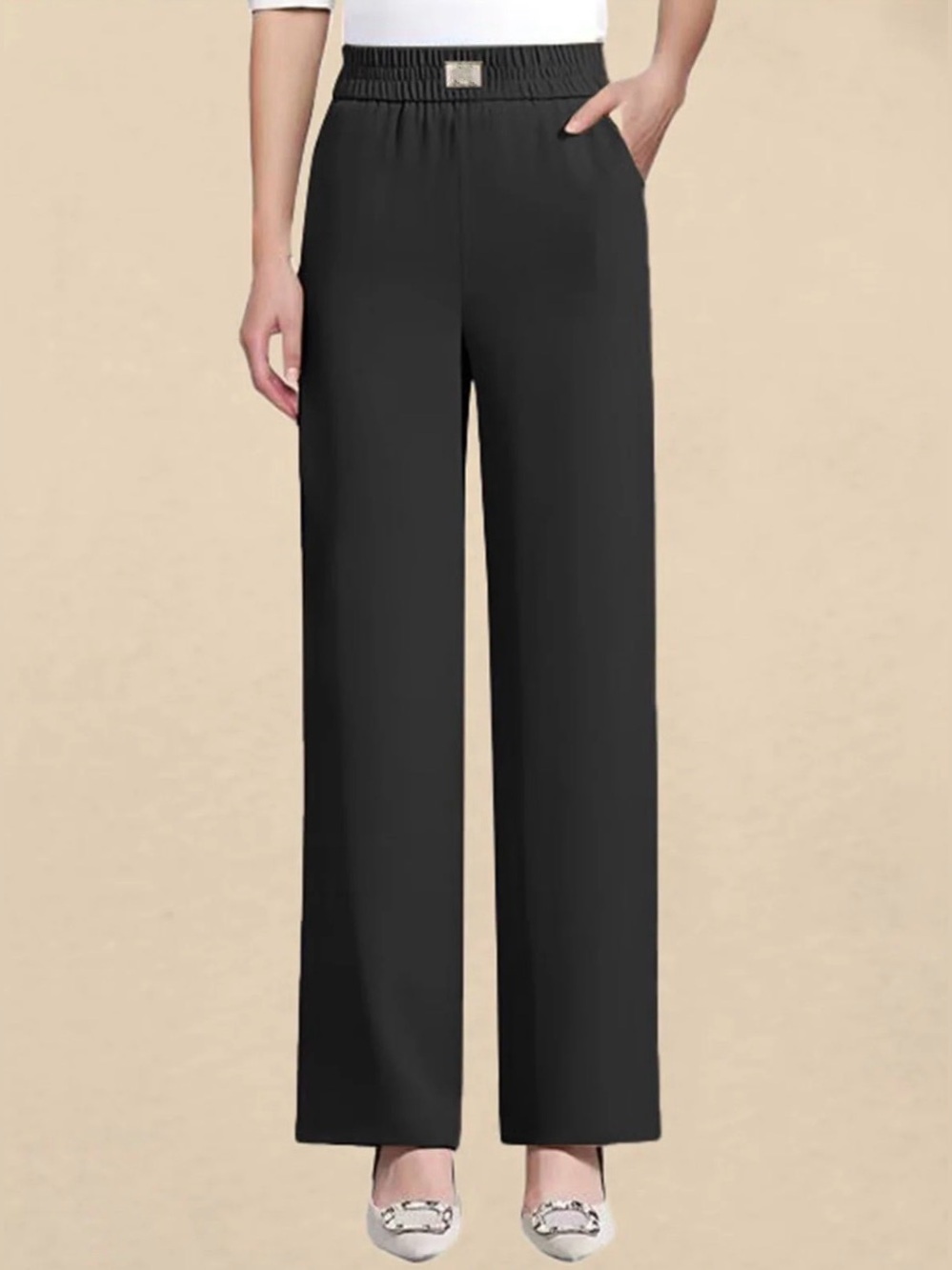 GlamorEase Perfect Drape High Rise For Women Over 50